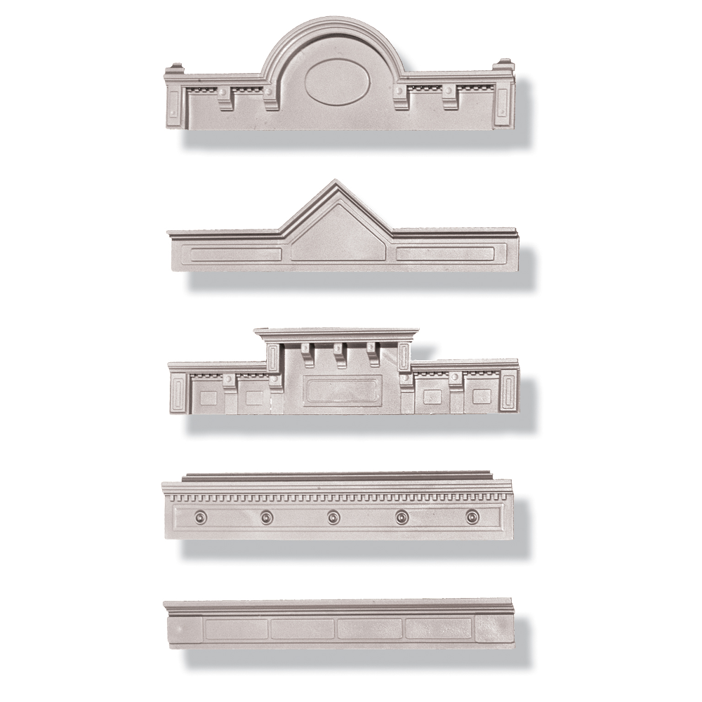 32 - Set of Five (5) Cornices