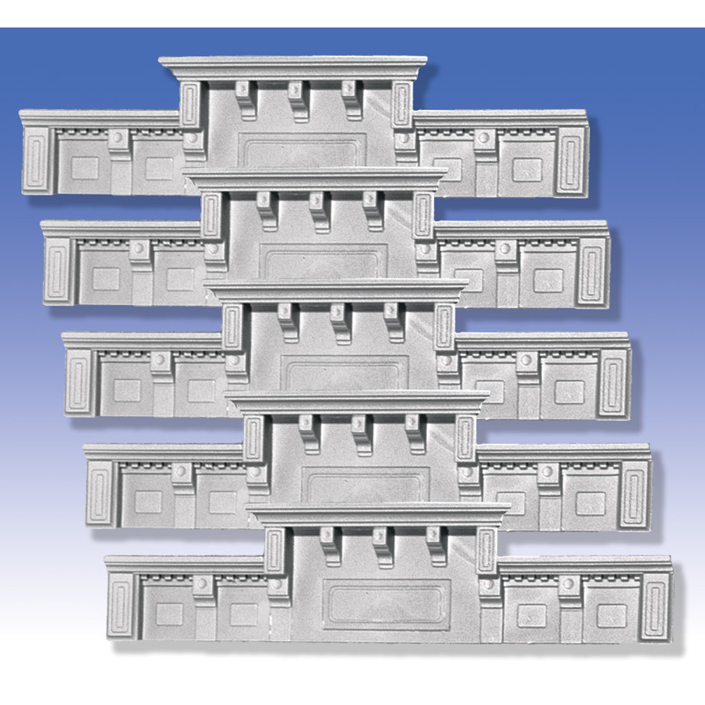 72C - Set of Five (5) 72 Cornices