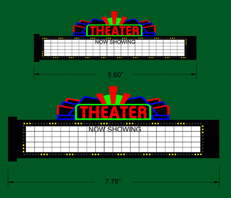 1181 - Theater Marquee Sign