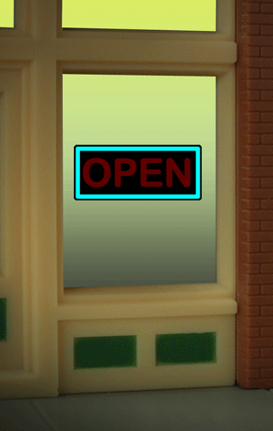 9045 - Window Sign "Open"