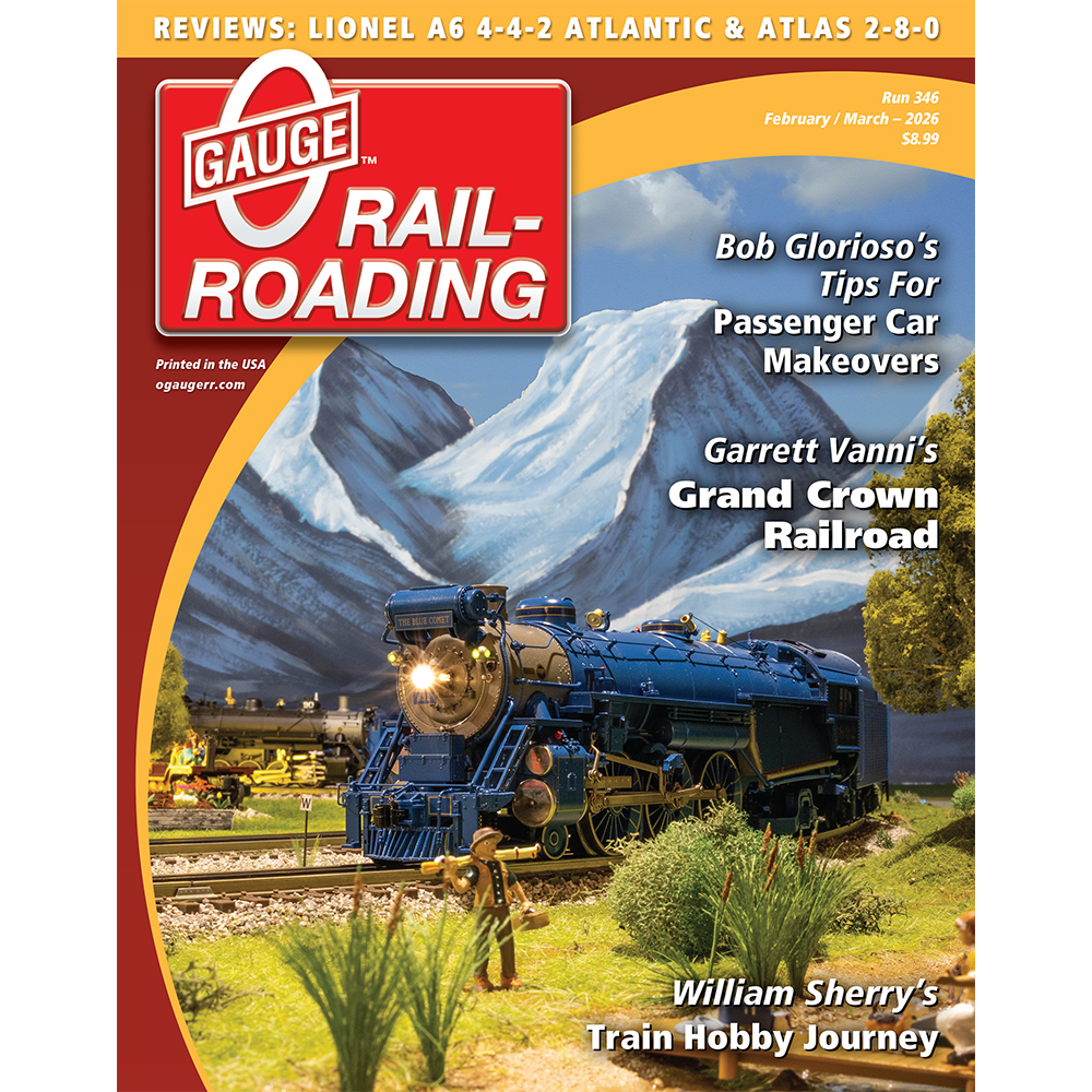 O Gauge Railroading Magazine – OGR Publishing, Inc