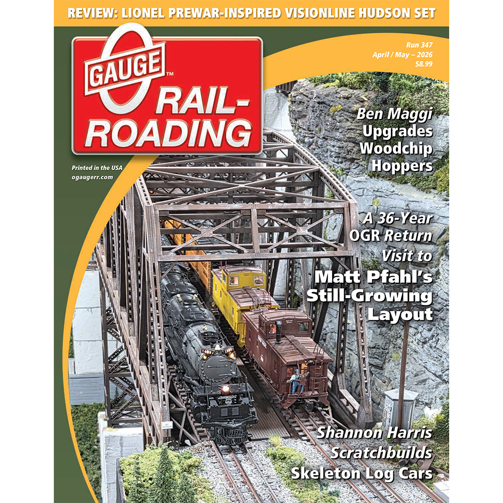 O Gauge Railroading Magazine – OGR Publishing, Inc