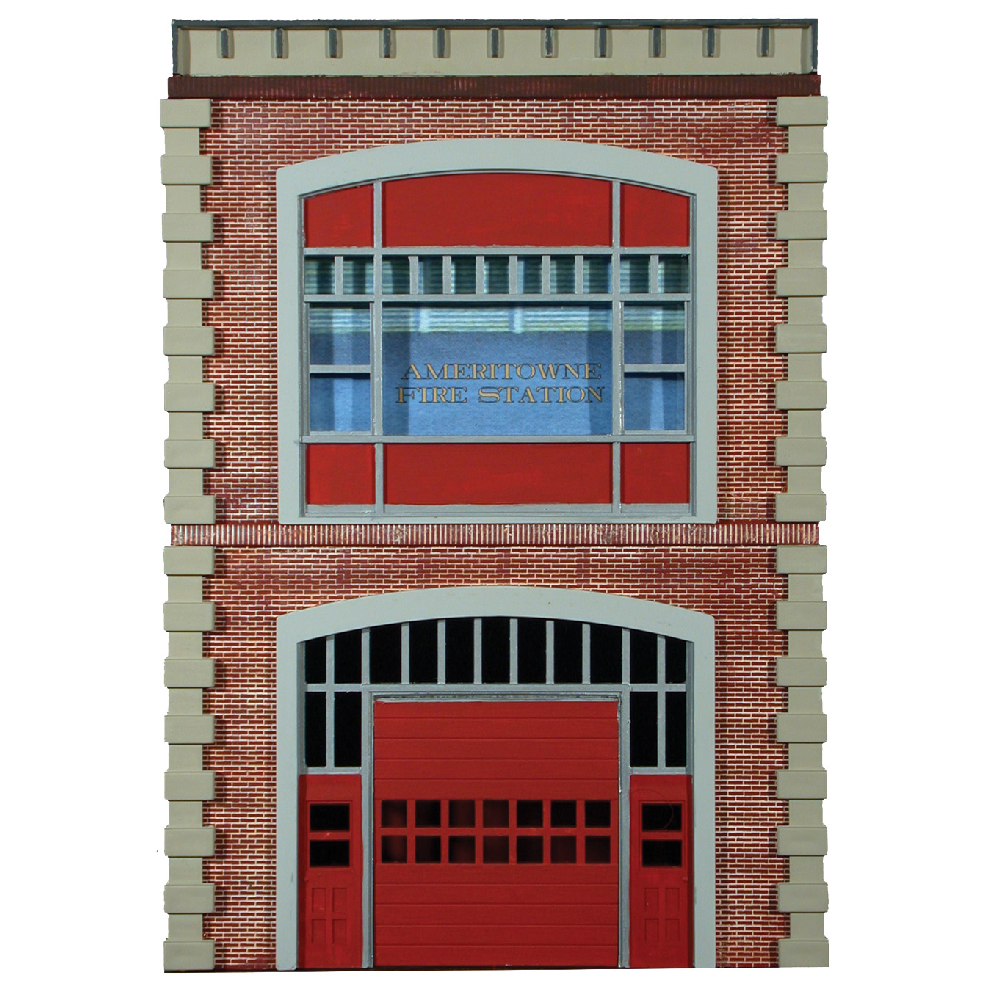 64 - Fire Station - FRONT ONLY